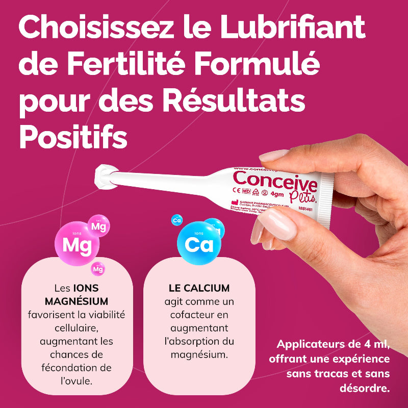 Conceive Plus Fertility Lubricant, Pre-Filled Applicators (FR) - Fertility Friendly Lubricant