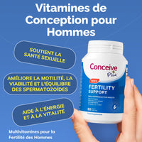 Conceive Plus Men's Fertility Support (FR) - Men's Fertility Support - 60 Capsules