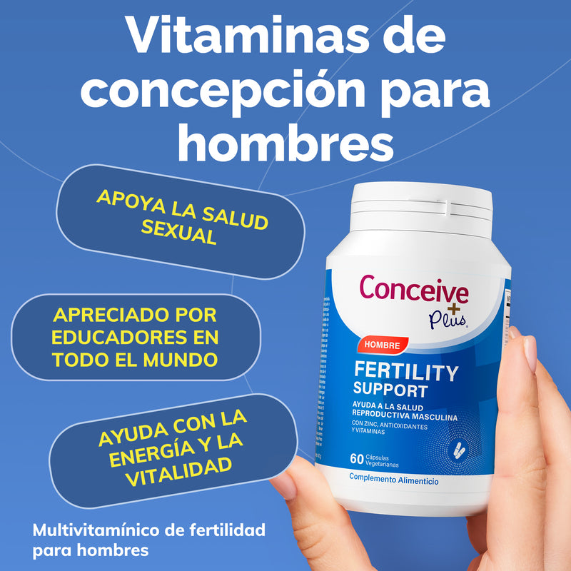 Conceive Plus Motility and Fertility Support Pack (ES) - Complete Fertility Kit