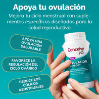Conceive Plus Ovulation + Fertility Support Bundle (ES) - Complete Fertility Kit