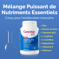 Conceive Plus Men's Fertility Support (FR) - Men's Fertility Support - 60 Capsules