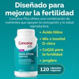 Conceive Plus Motility & Ovulation Support (ES) - Motility and Ovulation Support - 60 Capsules