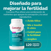 Conceive Plus Motility & Ovulation Support (ES) - Motility and Ovulation Support - 60 Capsules