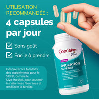 Conceive Plus Πακέτο Γονιμότητας Υποστήριξη Ωορρηξίας & Κινητικότητας (FR) - Υποστήριξη Κινητικότητας - Ολοκληρωμένο Κιτ Γονιμότητας