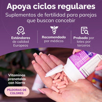 Couples Bundle Fertility Support (ES) - Conceive Plus® Europe