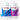Conceive Plus Couples Bundle Fertility Support | His/Her Deal featuring two supplement bottles—Men's Fertility Support in blue and Women's Fertility Support in purple—each with 60 vegan capsules, shown with matching blue and pink capsules on a clean white background.