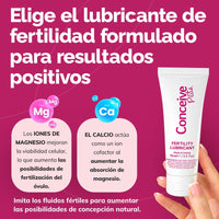 Fertility Lubricant Tube (ES) - Conceive Plus® Europe