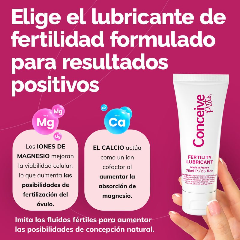 Fertility Lubricant Tube (ES) - Conceive Plus® Europe