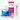 Conceive Plus Men's Combo - Fertility Support + Lubricant (IT) featuring a white bottle of men's fertility support capsules with blue label and two blue capsules, placed beside a pink box and white tube of fertility lubricant featuring Italian text and a baby image, all displayed on a white background.