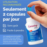 Conceive Plus Men's Fertility Support (FR) - Men's Fertility Support - 60 Capsules - Conceive Plus® Europe
