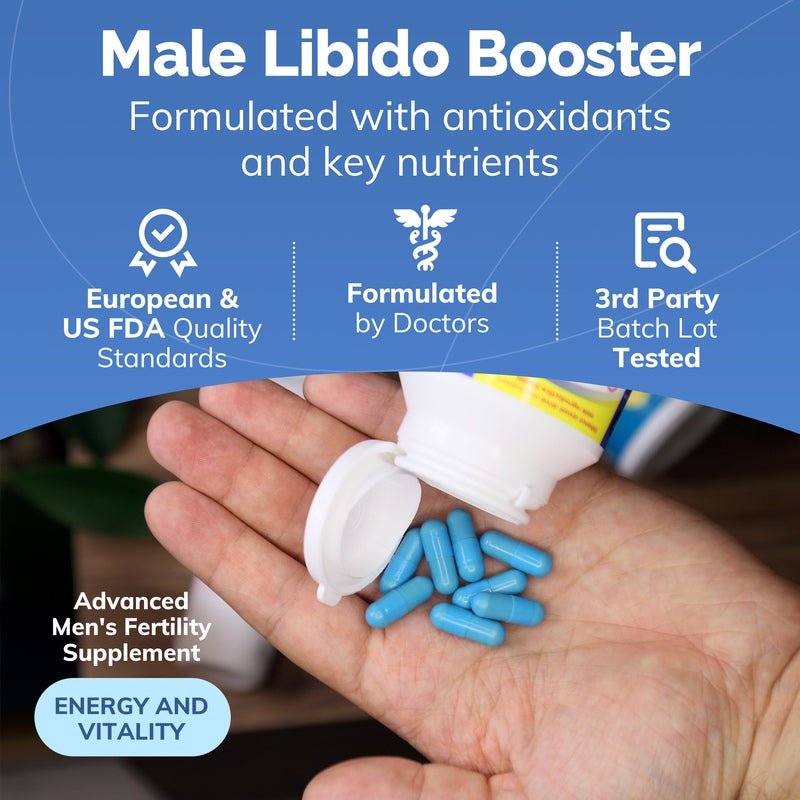 Motility Pack - Male Fertility + Motility Supplement - Conceive Plus® Europe