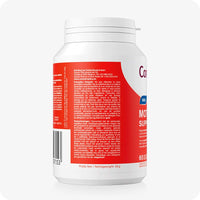 Conceive Plus Motility Support (FR) side label view displaying detailed French and Dutch usage instructions, distributor information, and storage guidelines on a red and white bottle with visible barcode and net weight of 58g.