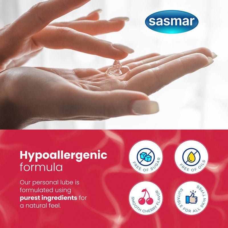 Sasmar Cherry Flavor Personal Lubricant - Conceive Plus® Europe