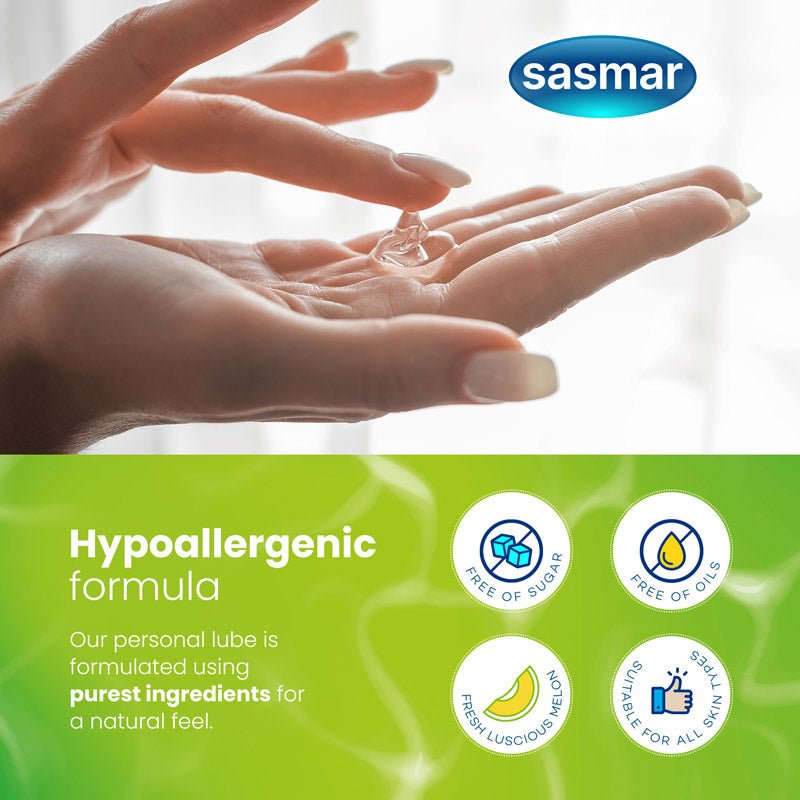 Sasmar Melon Flavor Personal Lubricant - Conceive Plus® Europe
