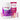 Conceive Plus Women's Fertility Support + Applicators featuring a purple-labeled 60-capsule fertility supplement bottle and a 3-pack of pre-filled vaginal lubricant applicators with outer box, displayed on a white background with pink capsules in the foreground.